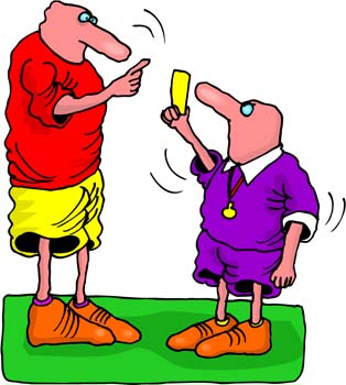 Referee - Cartoon 2